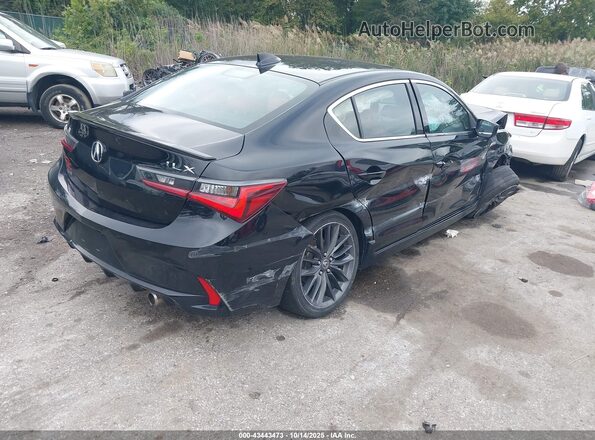 19UDE2F84MA001021 2021 ACURA ILX Черный Задняя правая четверть