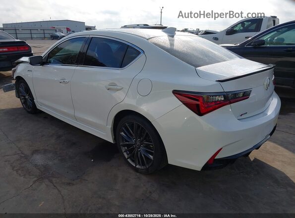 19UDE2F87KA006310 2019 ACURA ILX Белый Задняя левая четверть