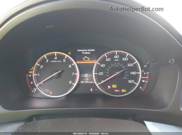 19UDE2F87KA006310 2019 ACURA ILX Белый Вид задних сидений