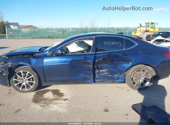 19UUB2F58HA006887 2017 ACURA TLX Синий Панорамный вид салона 360°