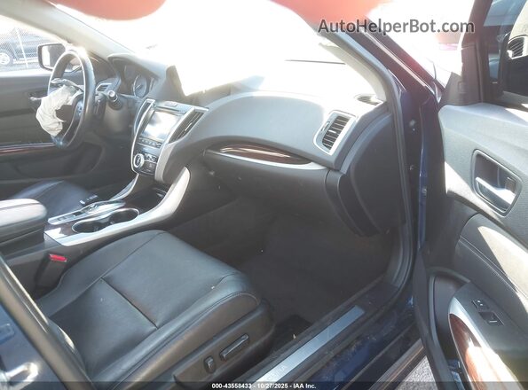 19UUB2F58HA006887 2017 ACURA TLX Синий Вид салона спереди