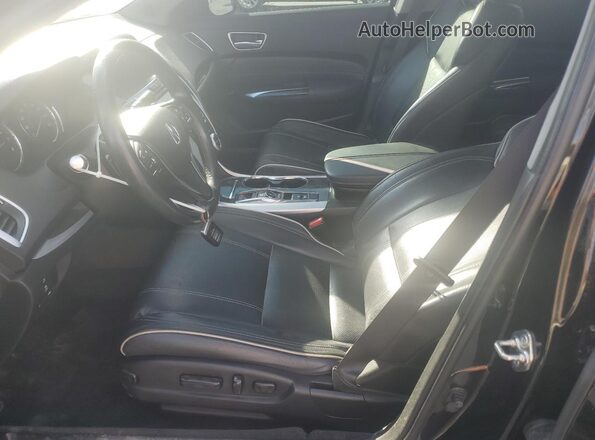 19UUB2F58JA001811 2018 ACURA TLX Black Vista interior delantera