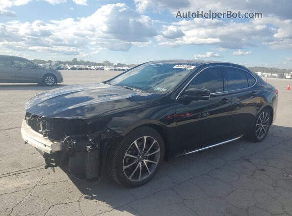 19UUB2F58JA001811 2018 ACURA TLX Black Vista tres cuartos delantera izquierda