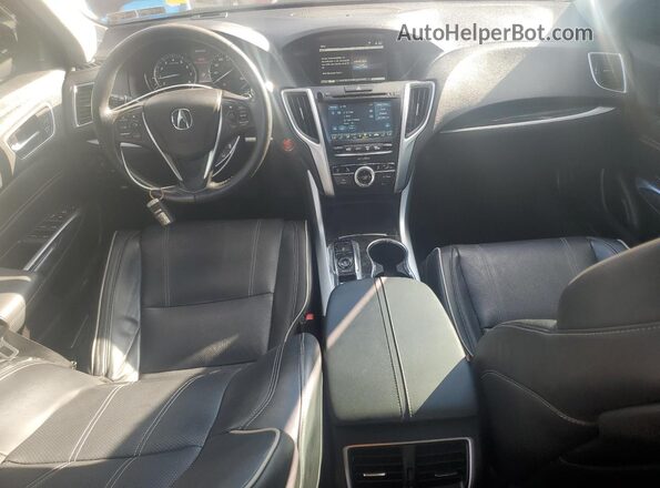 19UUB2F58JA001811 2018 ACURA TLX Black Vista del salpicadero