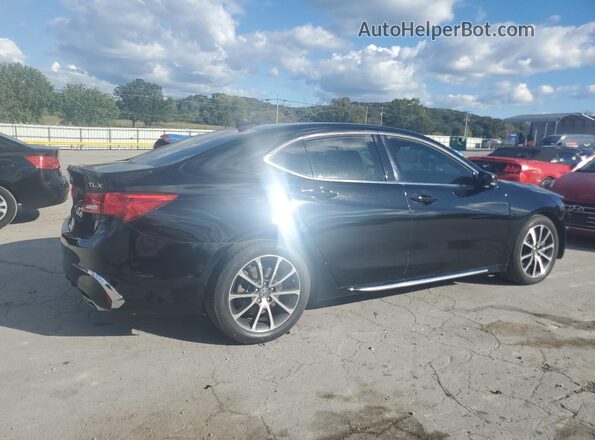 19UUB2F58JA001811 2018 ACURA TLX Black Trasero derecho