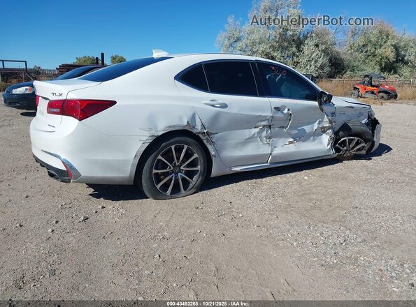 19UUB3F58JA004584 2018 ACURA TLX Белый Задняя правая четверть