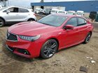 2018 Acura Tlx Tech+a Красный vin: 19UUB3F65JA003501