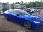 2021 Acura Tlx A-spec Package Blue vin: 19UUB5F58MA016556