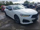 2021 Acura Tlx A-spec Package White vin: 19UUB6F56MA006386