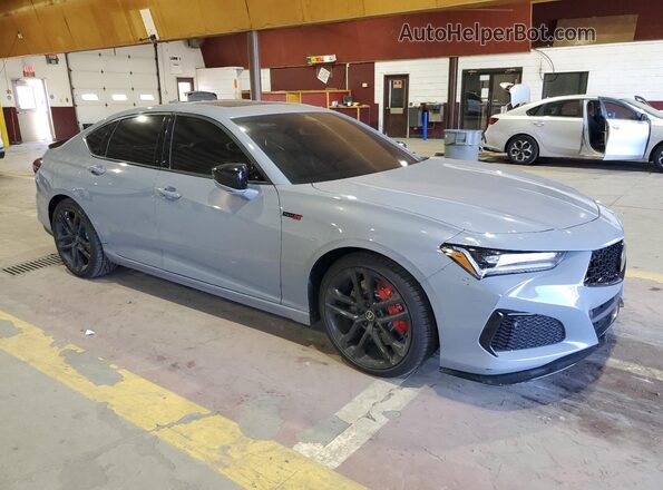 19UUB7F05SA000389 2025 ACURA TLX Gray Передня права чверть