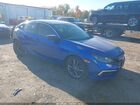 2020 Honda Civic Ex Синий vin: 19XFC1F30LE201238