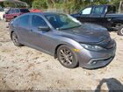 2020 Honda Civic Ex Серый vin: 19XFC1F36LE022699