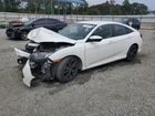 2020 Honda Civic Sport Белый vin: 19XFC2F87LE004326