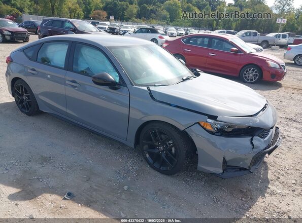 19XFL2H82SE034376 2025 HONDA CIVIC SEDAN Серый Передняя правая четверть