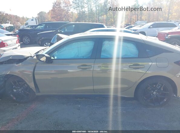 19XFL4H80SE017202 2025 HONDA CIVIC HYBRID Желто-коричневый 