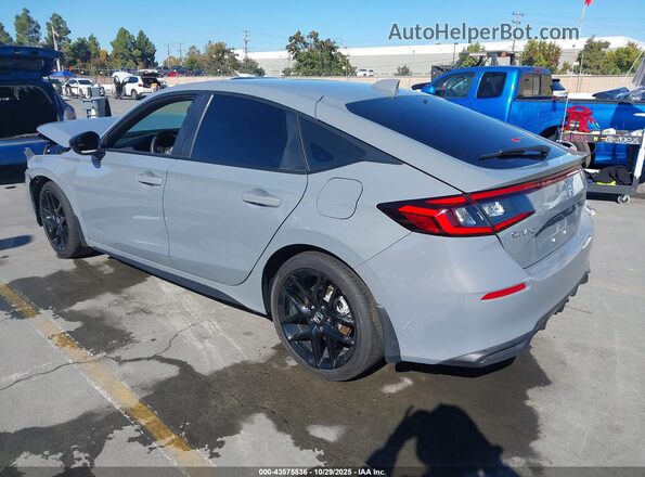 19XFL4H83SE008848 2025 HONDA CIVIC HYBRID Серый Задняя левая четверть