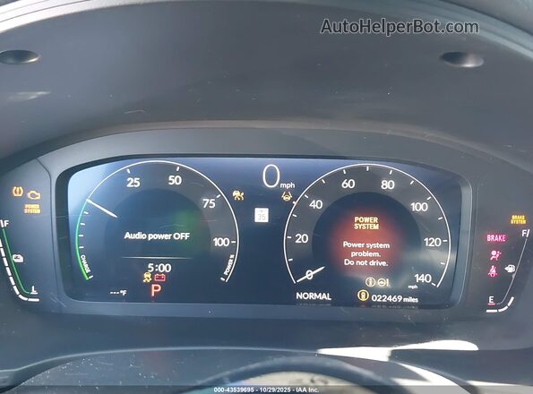 19XFL4H98SE012001 2025 HONDA CIVIC HYBRID Черный Вид задних сидений