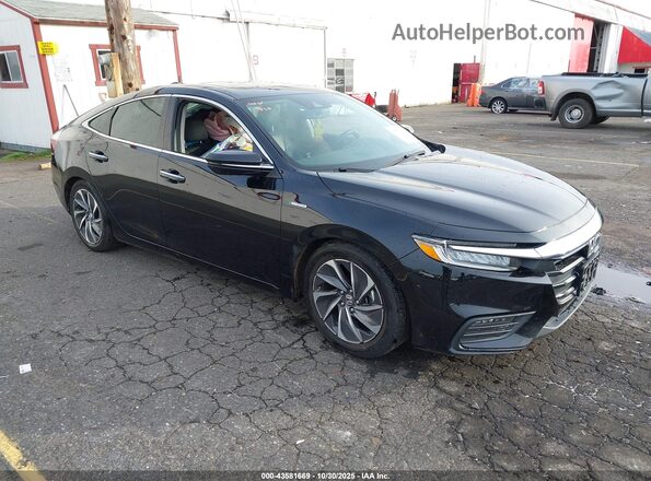 19XZE4F90NE013867 2022 HONDA INSIGHT Черный Передняя правая четверть