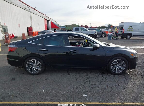 19XZE4F90NE013867 2022 HONDA INSIGHT Черный Вид задней части салона
