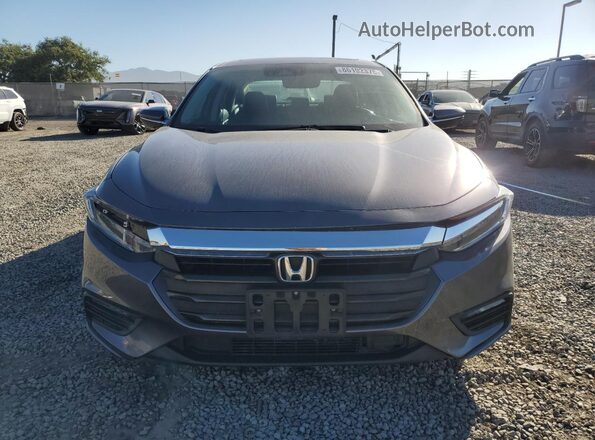 19XZE4F91ME005517 2021 HONDA INSIGHT Gray Widok z przodu