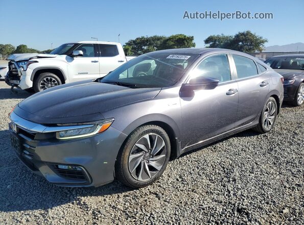 19XZE4F91ME005517 2021 HONDA INSIGHT Gray Przód lewy