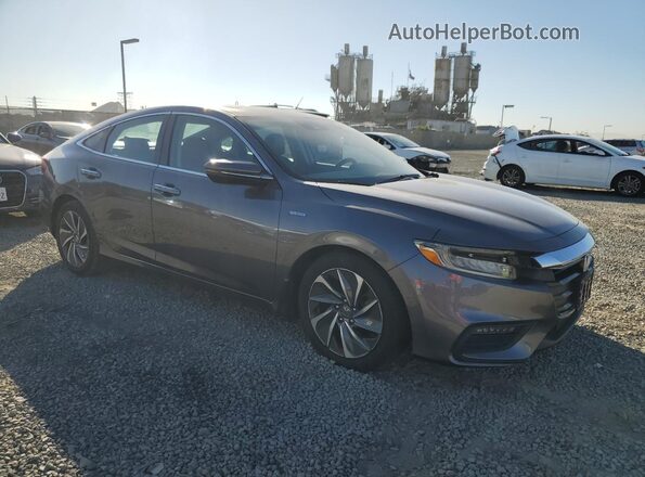 19XZE4F91ME005517 2021 HONDA INSIGHT Gray Przód prawy