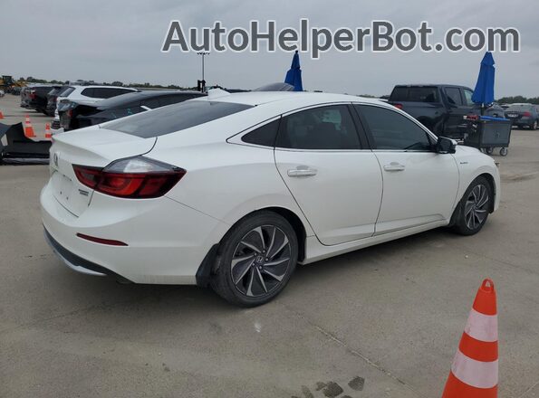 19XZE4F96KE000665 2019 HONDA INSIGHT Белый Задняя правая четверть