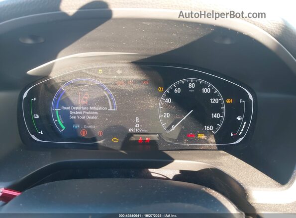19XZE4F99ME008200 2021 HONDA INSIGHT Silver Вид задніх сидінь