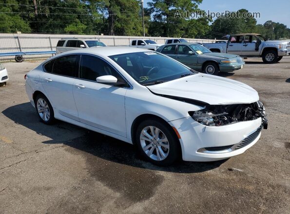 1C3CCCAB7HN509995 2017 CHRYSLER 200 Белый Передняя правая четверть