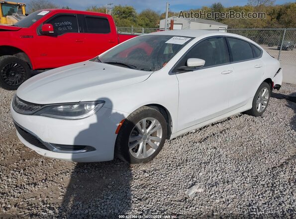 1C3CCCABXHN512342 2017 CHRYSLER 200 White Przód lewy