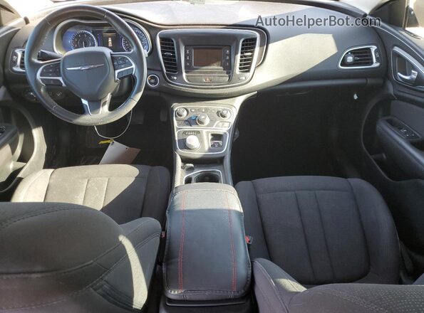 1C3CCCFB3HN509310 2017 CHRYSLER 200 Burgundy Dashboard view