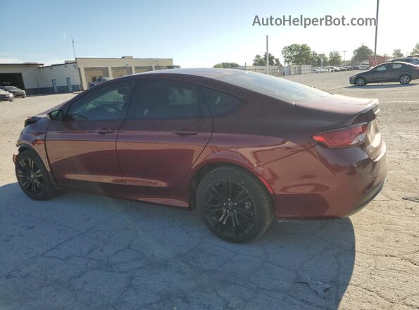 1C3CCCFB3HN509310 2017 CHRYSLER 200 Burgundy Rear left