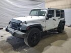 2016 Jeep Wrangler Unlimited Sport White vin: 1C4BJWDG0GL337177
