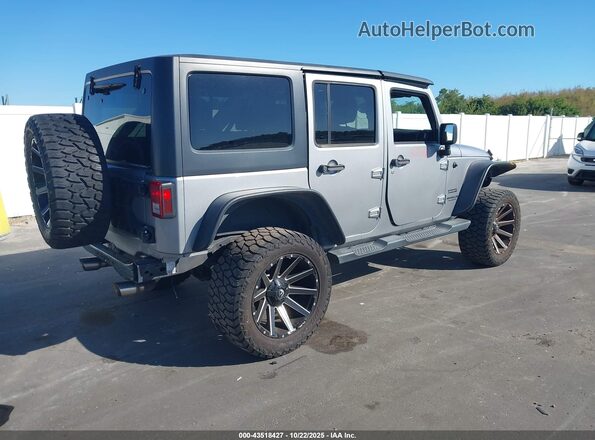 1C4BJWDG5GL199068 2016 JEEP WRANGLER UNLIMITED Silver Rear right