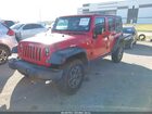 2016 Jeep Wrangler Unlimited Rubicon Красный vin: 1C4BJWFG1GL128236