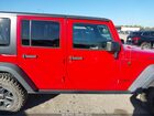 2016 Jeep Wrangler Unlimited Rubicon Красный vin: 1C4BJWFG1GL128236