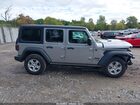 2021 Jeep Wrangler Unlimited Sport S 4x4 Серый vin: 1C4HJXDG6MW743538