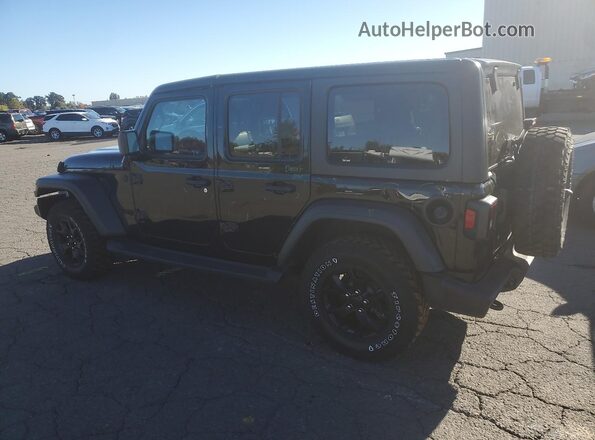 1C4HJXDG7LW239448 2020 JEEP WRANGLER Black Trasero izquierdo