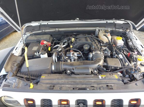 1C4HJXDG9NW253080 2022 JEEP WRANGLER UNLIMITED Белый Вид сзади