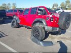 2018 Jeep Wrangler Unlimited Sport S 4x4 Red vin: 1C4HJXDGXJW222866