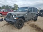2020 Jeep Wrangler Unlimited Sport Gray vin: 1C4HJXDN3LW205165