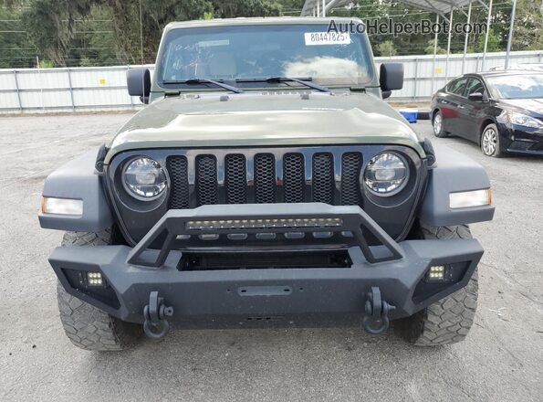 1C4HJXDN3MW868947 2021 JEEP WRANGLER Green Դիմացի տեսք