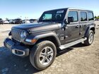 2020 Jeep Wrangler Unlimited Sahara Угольный vin: 1C4HJXEG1LW155429