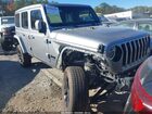 2021 Jeep Wrangler Unlimited High Altitude 4x4 Silver vin: 1C4HJXEM6MW728249