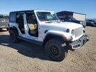 2023 Jeep Wrangler Sahara Белый vin: 1C4HJXEMXPW593460