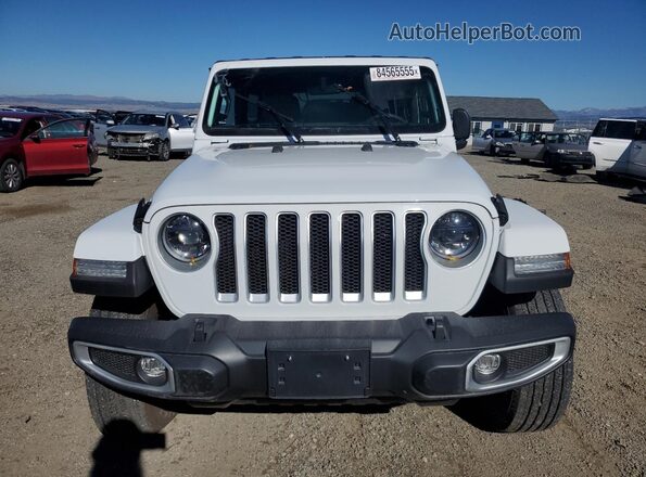 1C4HJXEMXPW593460 2023 JEEP WRANGLER Белый Вид спереди