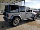 2020 Jeep Wrangler Unlimited Sahara Silver vin: 1C4HJXEN2LW213949
