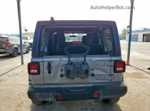 1C4HJXEN2LW213949 2020 JEEP WRANGLER Silver Vista trasera