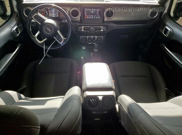 1C4HJXEN2LW213949 2020 JEEP WRANGLER Silver Vista del salpicadero