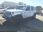 2021 Jeep Wrangler Unlimited Sahara Altitude 4x4 Белый vin: 1C4HJXEN6MW554580